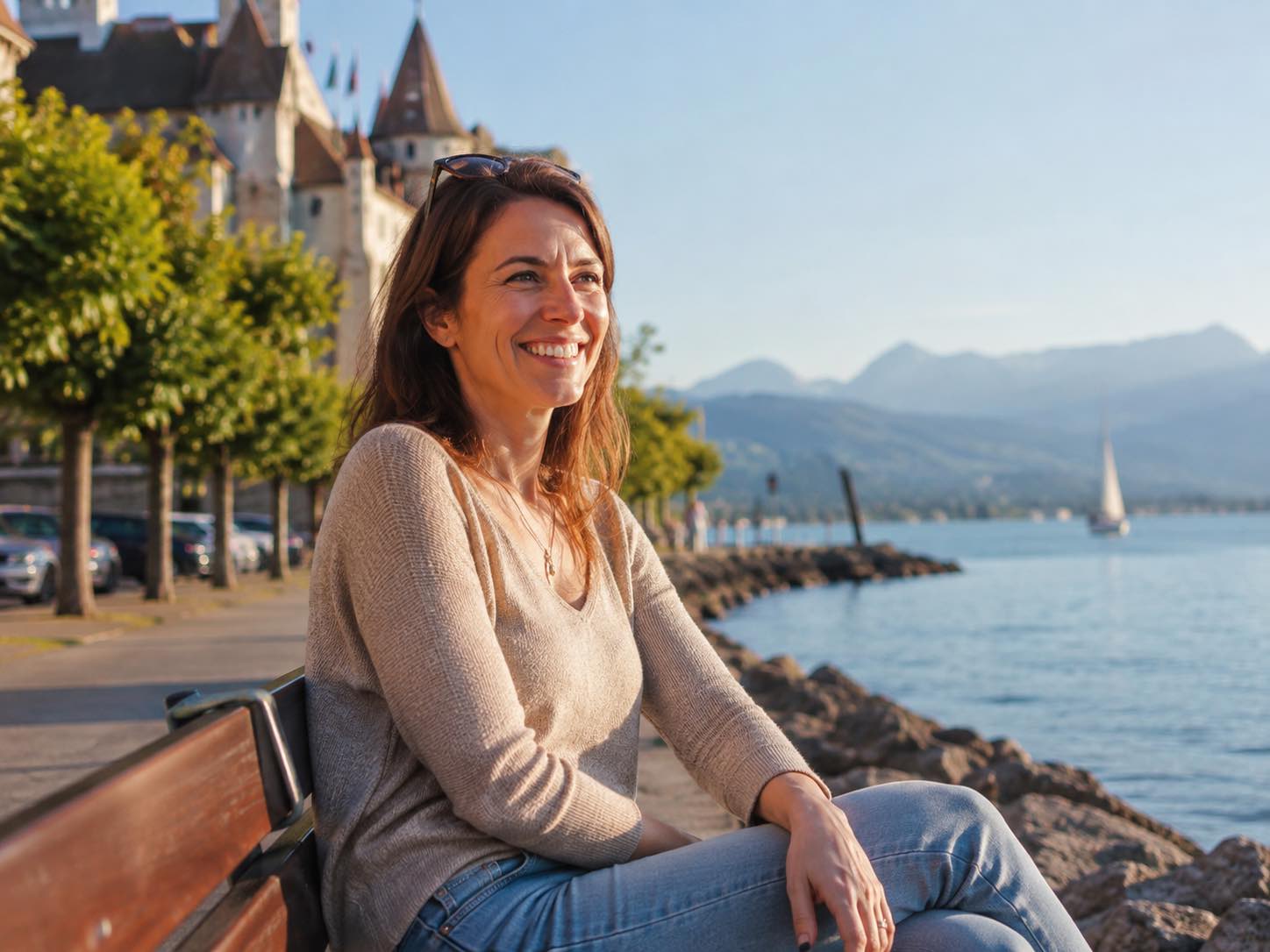 Portrait illustrant un témoignage sur l’arrêt du tabac dans la région de Nyon